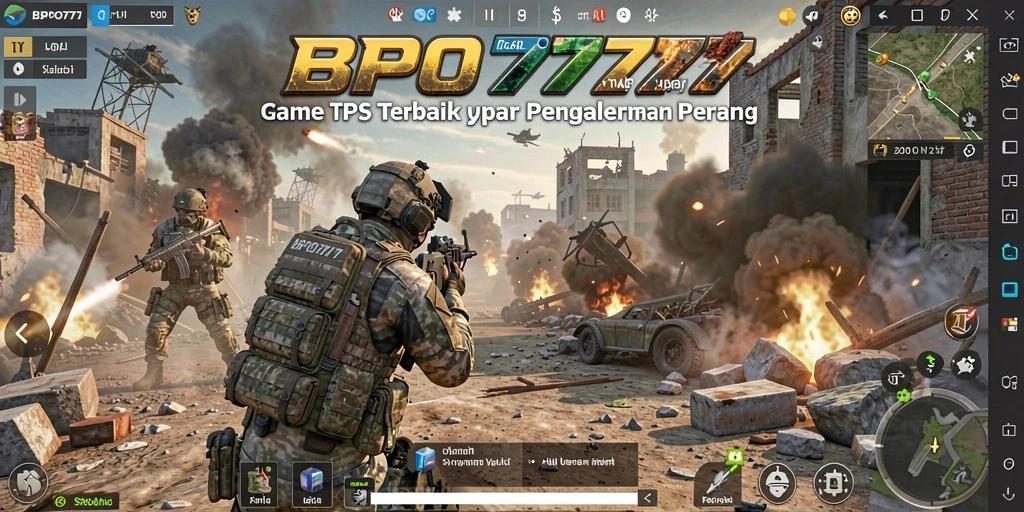 Gameplay BPO777 yang penuh aksi dan tantangan.