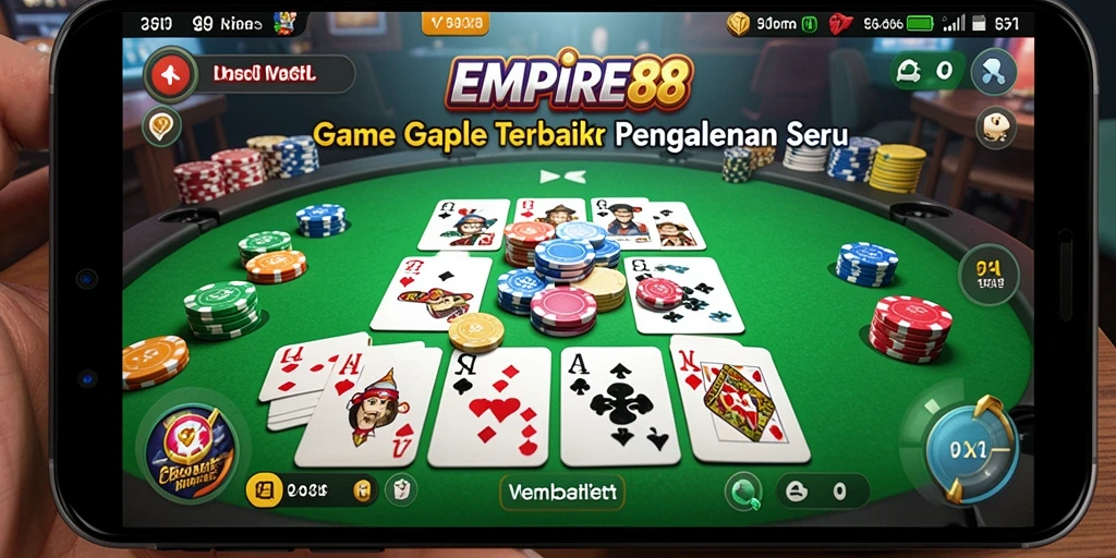 Gameplay seru dan interaktif dalam aplikasi Gaple EMPIRE88.