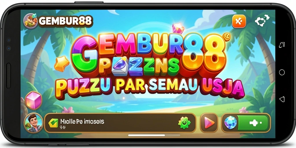 Tampilan gameplay GEMBUR88 yang menarik dan penuh tantangan.