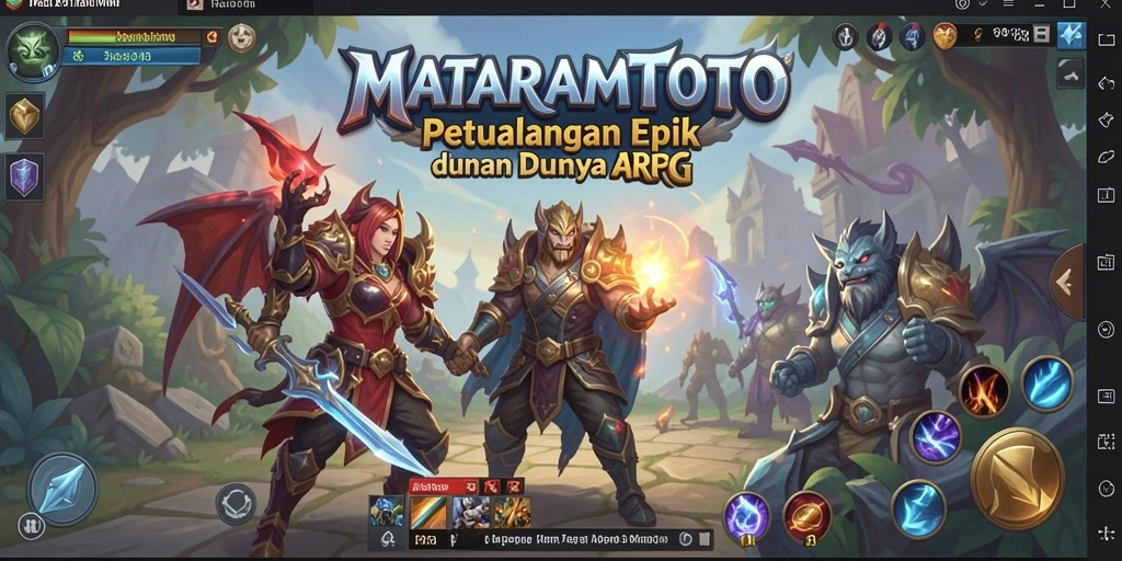 Tampilan menakjubkan dari pertempuran di MATARAMTOTO.