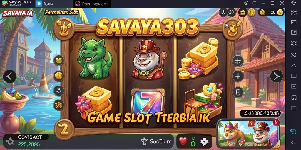 Tangkapan layar gameplay SAVAYA303 yang menampilkan pengalaman bermain slot yang seru.