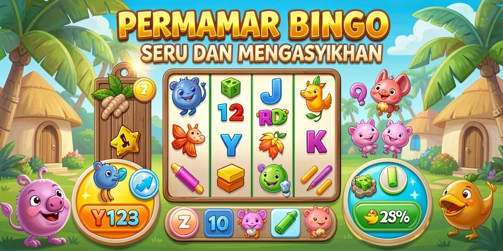 Screenshot gameplay YY123 menampilkan suasana seru permainan Bingo.